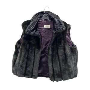 Vintage Kathleen for Sweet Herb Faux Fur Vest One Size